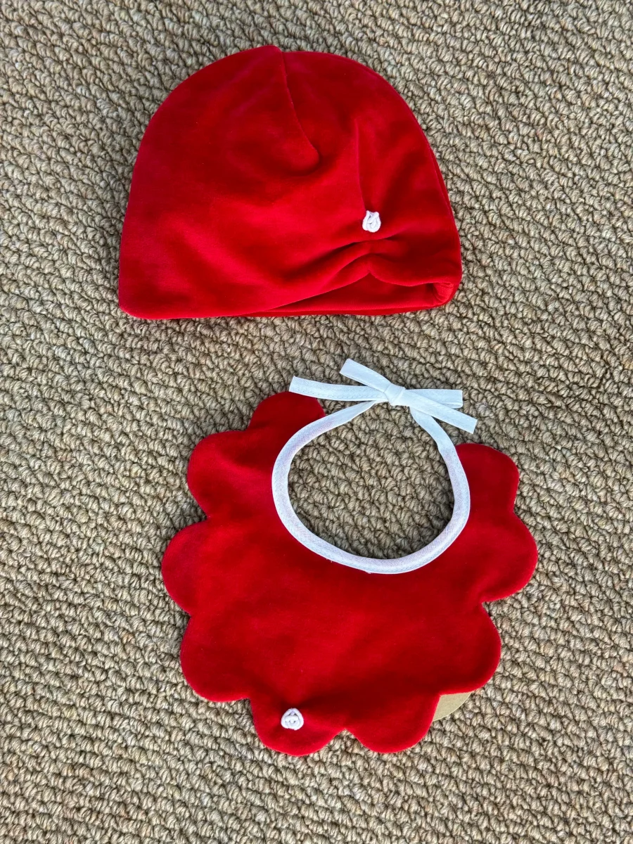 Set red rose
